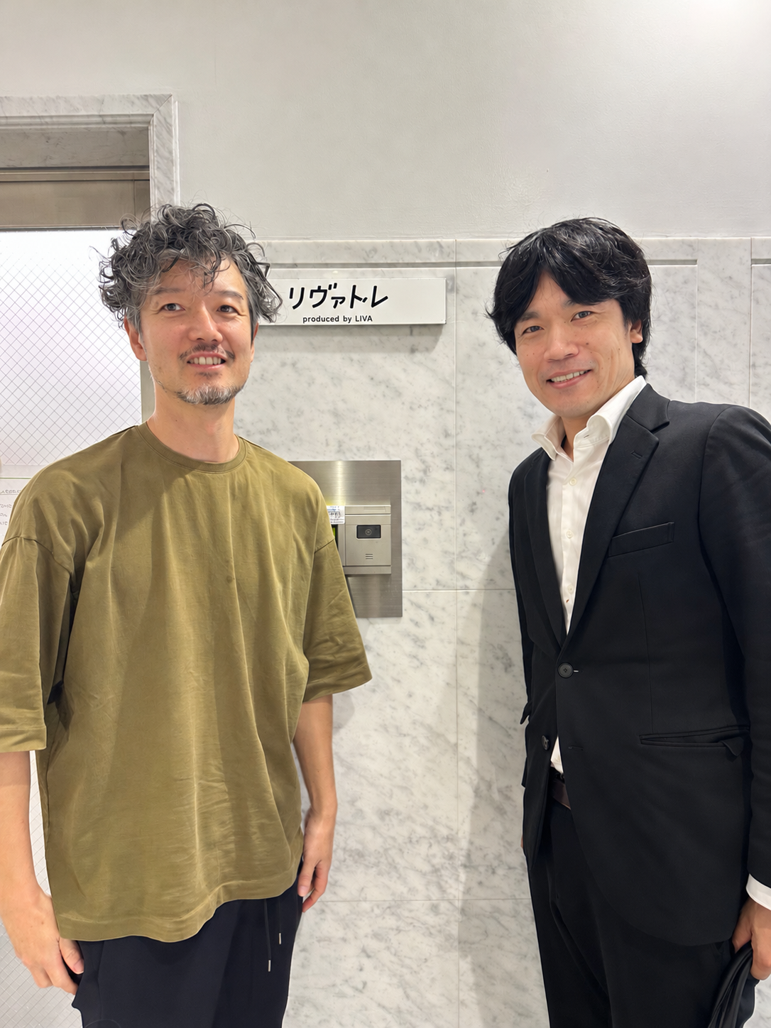 リヴァトレ御茶ノ水での伊藤崇社長と垂水良介